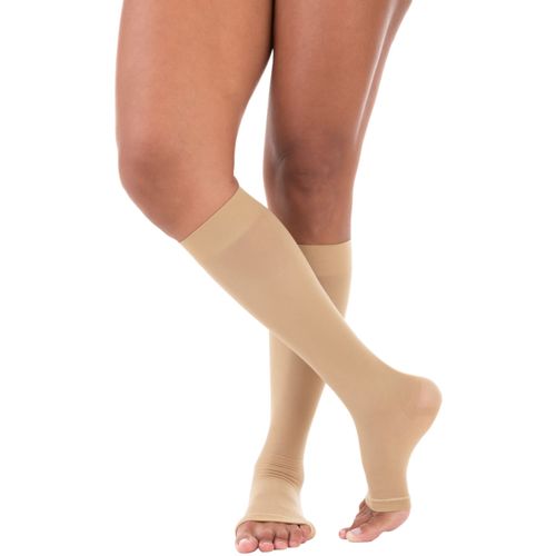 Meia de Compressão 3/4 6000 Venosan - Bege - 20-30mmHg - Aberta - M Meia de Compressão 3/4 6000 Venosan - Bege - 20-30mmHg - Aberta - M