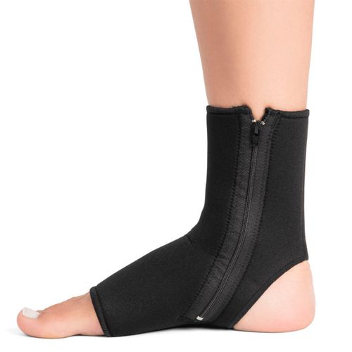 Tornozeleira com Zíper Mercur Bilateral Tam M - unidade Tornozeleira com Zíper Mercur Bilateral Tam M - unidade