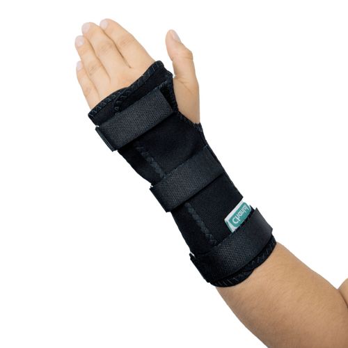 Tala para Punho com Dedos Livres Chanta - Curta - Esquerda - Preta - G Tala para Punho com Dedos Livres Chanta - Curta - Esquerda - Preta - G