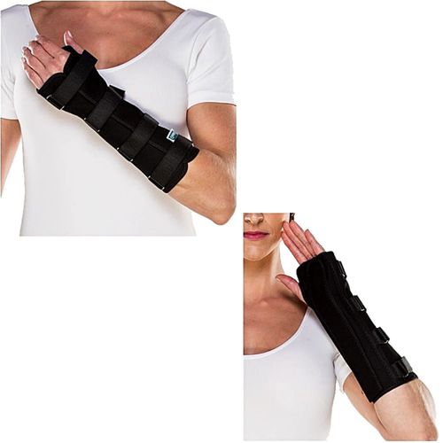 Tala Punho Chantal Dedos Livres Longa Esquerda Preta P - unidade Tala Punho Chantal Dedos Livres Longa Esquerda Preta P - unidade