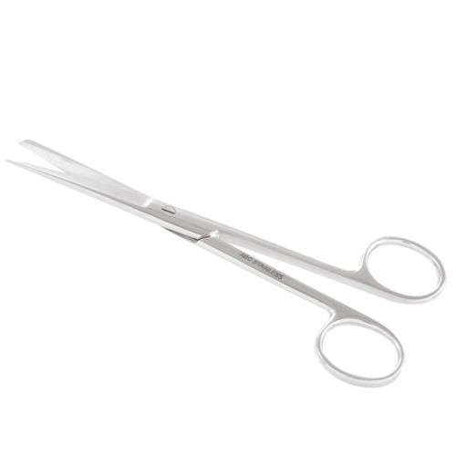 Tesoura Cirúrgica Fina/Romba ABC - Reta - 15cm Tesoura Cirúrgica Fina/Romba ABC - Reta - 15cm