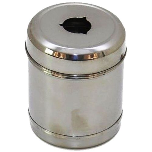 Porta Algodão Servido em Inox - unidade Porta Algodão Servido em Inox - unidade