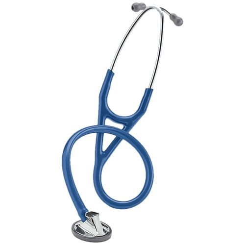 Estetoscópio Littmann Master Cardiology - Azul Marinho com Prata Espelhado 2164 Estetoscópio Littmann Master Cardiology - Azul Marinho com Prata Espelhado 2164