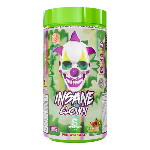 Pré-Treino Insane Clown 350g Morango e Kiwi Demons Lab