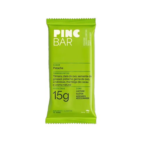 Barra de Proteína Pistache Sem Açúcar Pinc Bar 50g Barra de Proteína Pistache Sem Açúcar Pinc Bar 50g