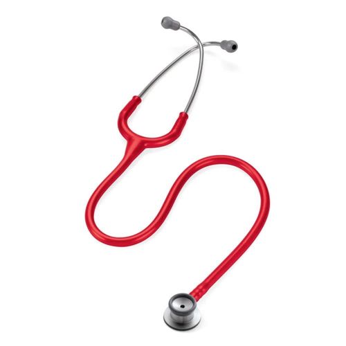 Estetoscópio Littmann Classic II - Neonatal - Vermelho com Inox Escovado 2114R Estetoscópio Littmann Classic II - Neonatal - Vermelho com Inox Escovado 2114R