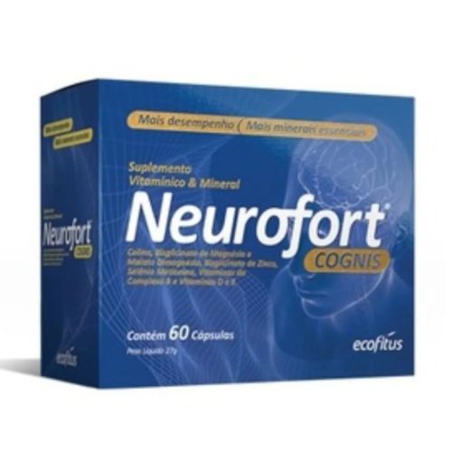 Neurofort Cognis Suplemento Alimentar Ecofitus 60cps Neurofort Cognis Suplemento Alimentar Ecofitus 60cps