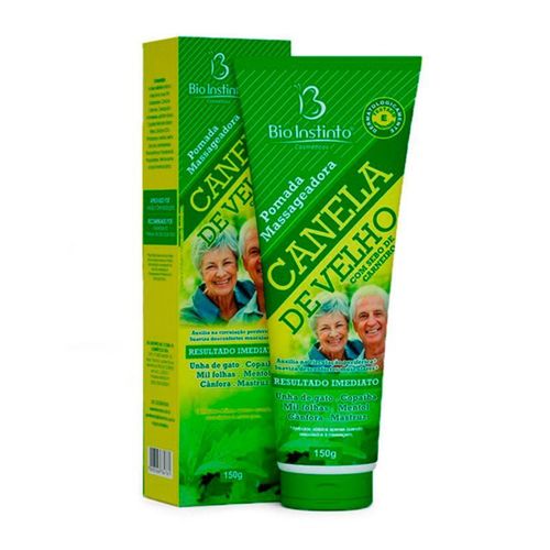 Pomada Massageadora Canela De Velho Bio Instinto 150g Pomada Massageadora Canela De Velho Bio Instinto 150g