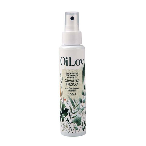 Body Splash Orvalho Fresco OiLov 100ml 100ml Sem cor