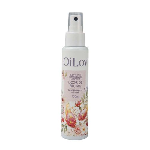 Body Splash Licor de Frutas OiLov 100ml 17cm Sem cor Body Splash Licor de Frutas OiLov 100ml 17cm Sem cor