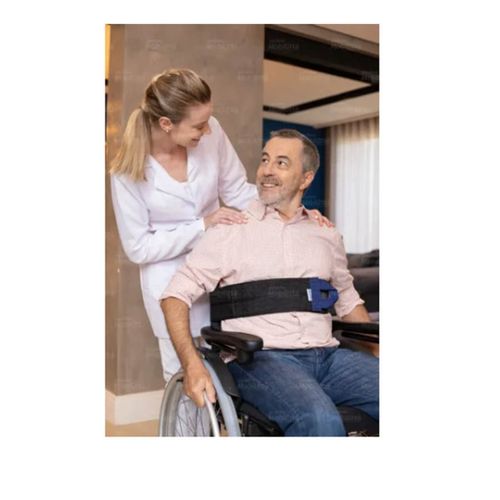 Cinto de Seguranca Abdominal para Cadeira de Rodas Perfetto Cinto Seguranca Único