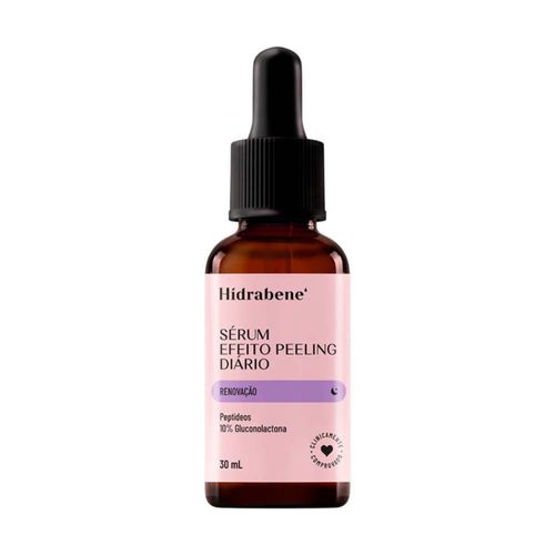Hidrabene Sérum Efeito Peeling Diário 30ml 30ml Translúcido