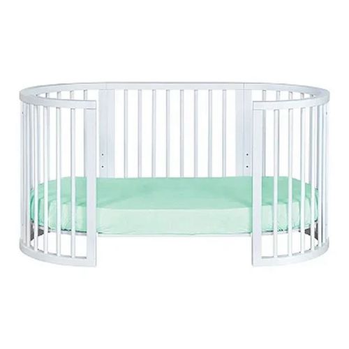 Lençol de Elástico Berço Crescer Fase 2 Oval 138cm x 68cm Verde - Arrumadinho Lençol de Elástico Berço Crescer Fase 2 Oval 138cm x 68cm Verde - Arrumadinho