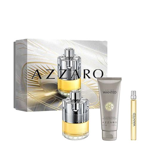 Kit Azzaro Wanted Masculino - Edt 100ml + 10ml + Gb 75ml NULO