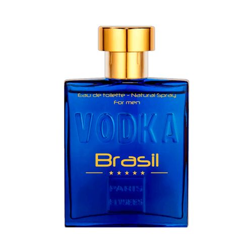 Paris Elysees Vodka Brasil Blue Eau de Toilette - Perfume Masculino 100ml 100 ml