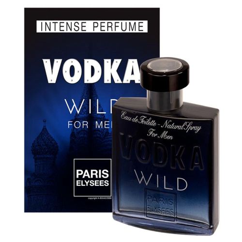 Paris Elysees Vodka Wild For Men Eau De Toilette - Perfume Masculino 100ml 100ml Paris Elysees Vodka Wild For Men Eau De Toilette - Perfume Masculino 100ml 100ml