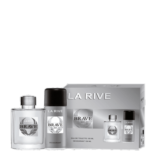 Kit La Rive Brave Masculino - Eau de Toilette 100ml + Desodorante 150ml Kit Kit La Rive Brave Masculino - Eau de Toilette 100ml + Desodorante 150ml Kit