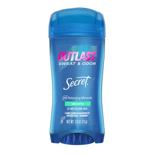 Secret Outlast Sweat e Odor Uscented - Desodorante 73g 73g