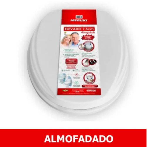 Elevacao com Tampa Almofadado Mebuki 7,5cm 7,5 CM  ALMOFADADO Único