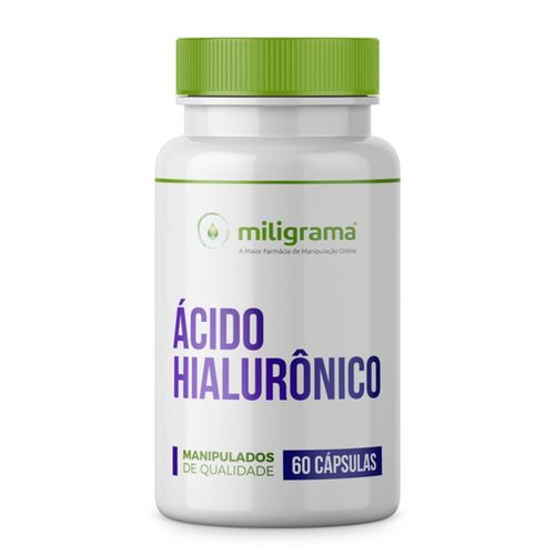 Ácido Hialurônico 50mg 60 Cápsulas Ácido Hialurônico 50mg 60 Cápsulas