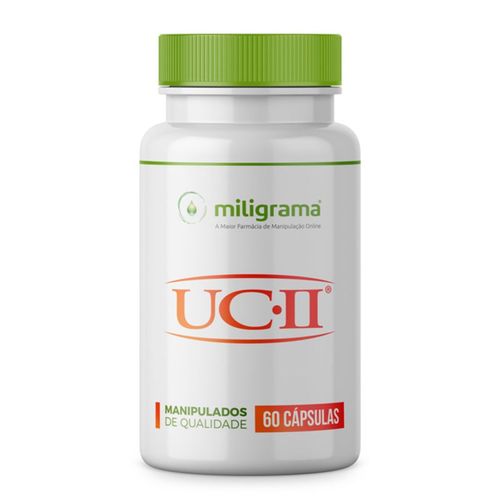 UC-II 40mg com Selo de Autenticidade 60 Cápsulas UC-II 40mg 60 Cápsulas Colágeno Tipo II