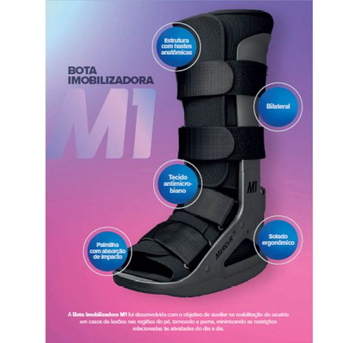 Bota Imobilizadora Longa Mercur M1 G Único