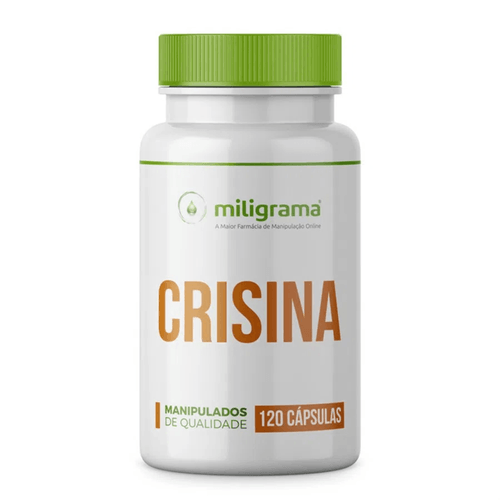 Crisina 500mg 120 Cápsulas Crisina 500mg 120 Cápsulas