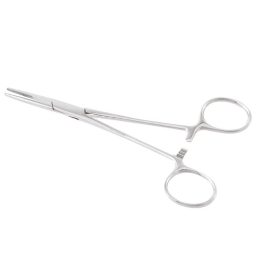 Pinça Kelly em Aço Inoxidável ABC - Reta - 18cm