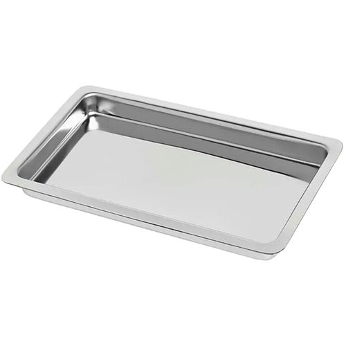 Assadeira Hospitalar de Aço Inox Fortinox - 32cm x 24cm x 4cm