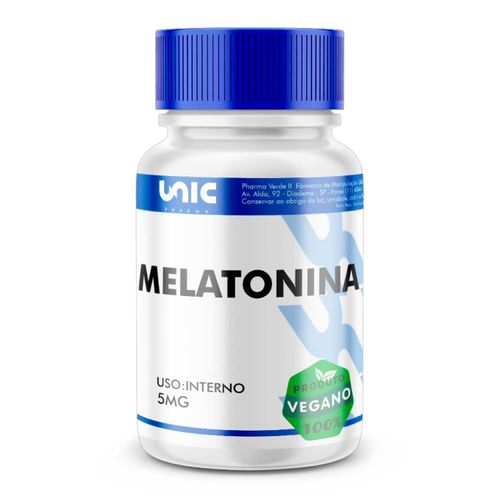 Melatonina 5mg 30 Cápsulas Vegan