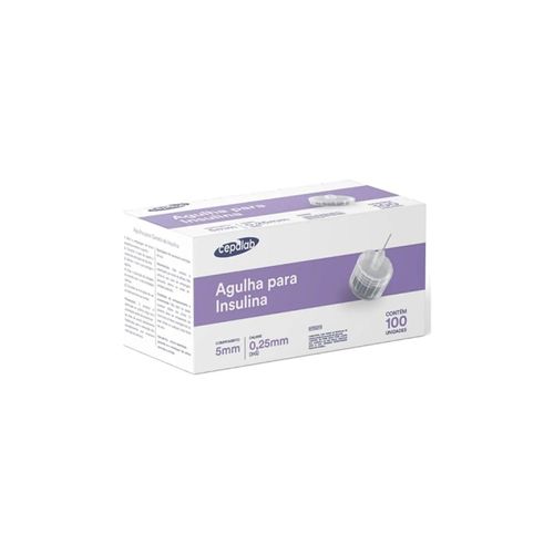 Agulha Para Insulina 5mmx0,25 31 g Cepalab Agulha Para Insulina 5mmx0,25 31 g Cepalab