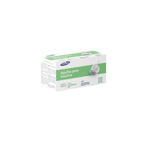 Agulha para Insulina 4mmx0,22 32g Cepalab Agulha para Insulina 4mmx0,22 32g Cepalab