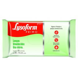 Lenços Umedecidos Lysoform 10 Unidades