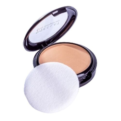 Pó Compacto Facial Hipoalergênico Eclat Cor 03 Bege Escuro Alergoshop 9g Bege Bege