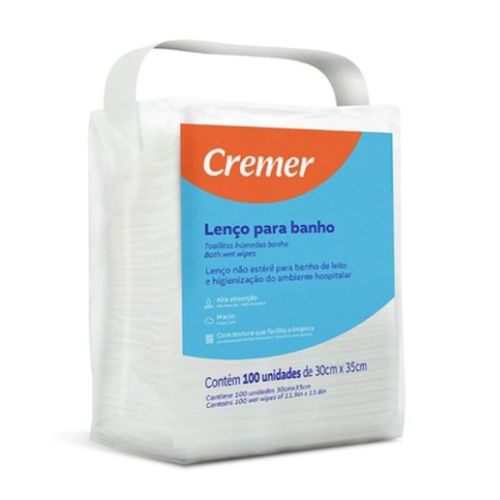 Lenco Para Banho Cremer 30x35cm Único Único Lenco Para Banho Cremer 30x35cm Único Único
