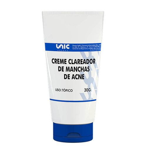 Creme Clareador De Manchas De Acne - 30Gr
