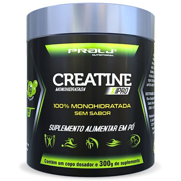 Creatina Monohidratada XPRO 300g Prolj Nutritional CREATINE MONOHIDRATADO XPRO 300G