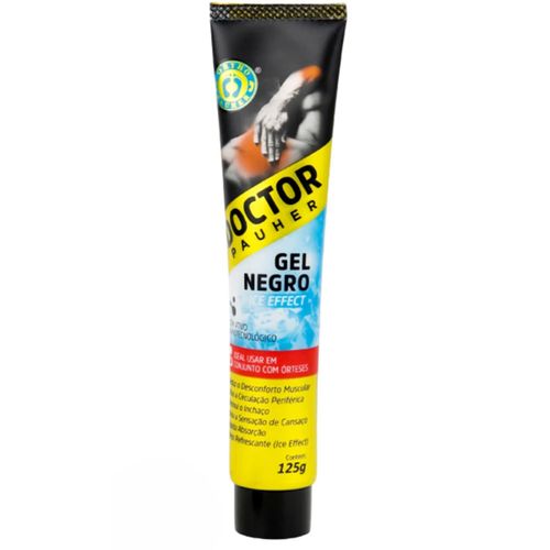 Gel Negro Para Massagem Doctor Ortho Pauher Único