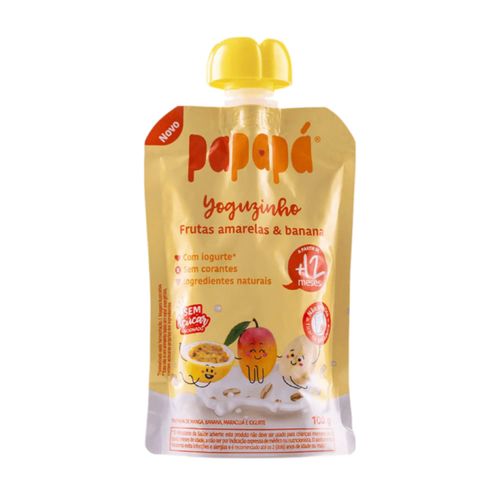 Yoguzinho de Frutas Amarelas e Banana Papapá 100g Yoguzinho de Frutas Amarelas e Banana Papapá 100g