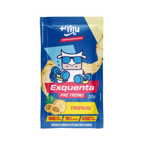 Exquenta Pré Treino Tropical Mais Mu Performance 20g