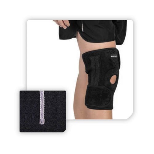 ORTESE P/JOELHO C/ SUPORTES METALICOS FLEXIVEIS - MERCUR ortese mercur Único