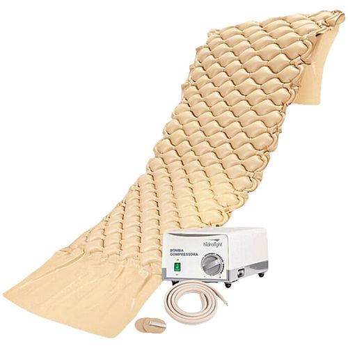 Kit Colchão Pneumático Anti Escaras Hidrolight 110V