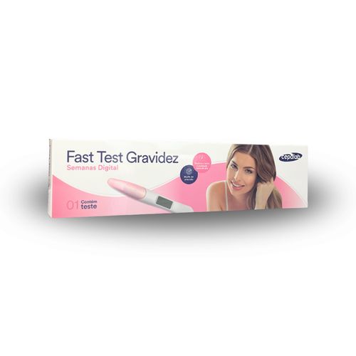 Fast Test Gravidez Semanas Digital para Diagnóstico hCG Cepalab