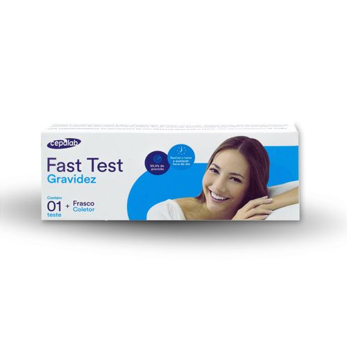 Fast Test Gravidez para Diagnóstico hCG Cepalab Fast Test Gravidez para Diagnóstico hCG Cepalab