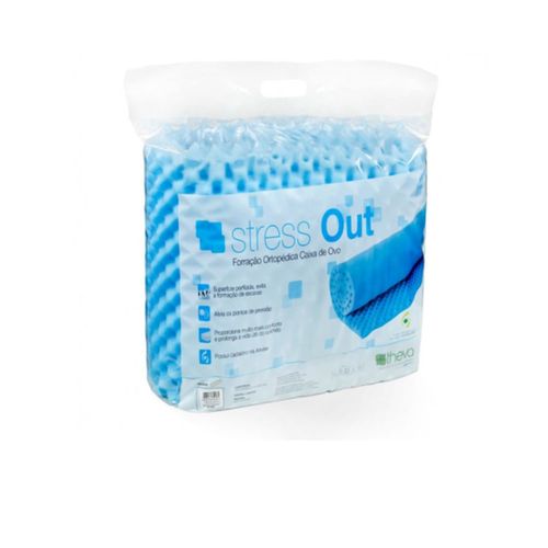Forracao Ortopedica Stress Out Theva Caixa de Ovo Solteiro S33