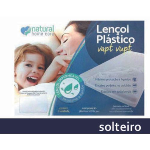 Lencol Plastico Impermeavel Natural Home Care Vapt Vupt Solteiro Único Único Lencol Plastico Impermeavel Natural Home Care Vapt Vupt Solteiro Único Único