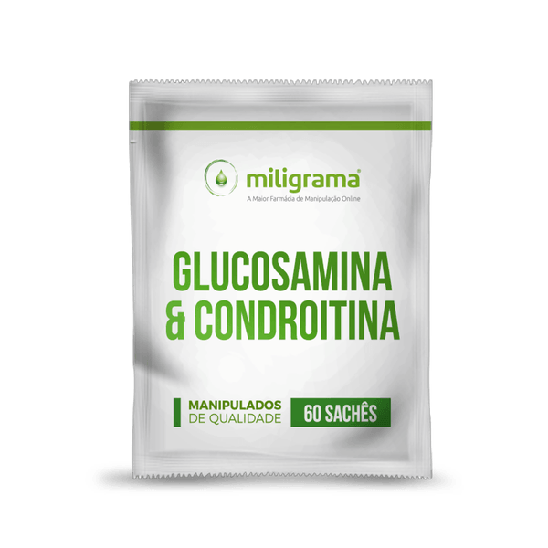 Glucosamina 1,5g + Condroitina 1,2g 60 Sachês Sabor Laranja 60 Doses