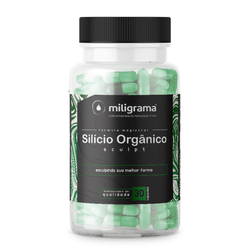 Silicio Orgânico Sculpt 30 Doses Sem Sabor/Aroma 30 cápsulas