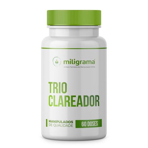 Trio Clareador com Selo de Autenticidade 60 Doses Trio Clareador 60 Doses