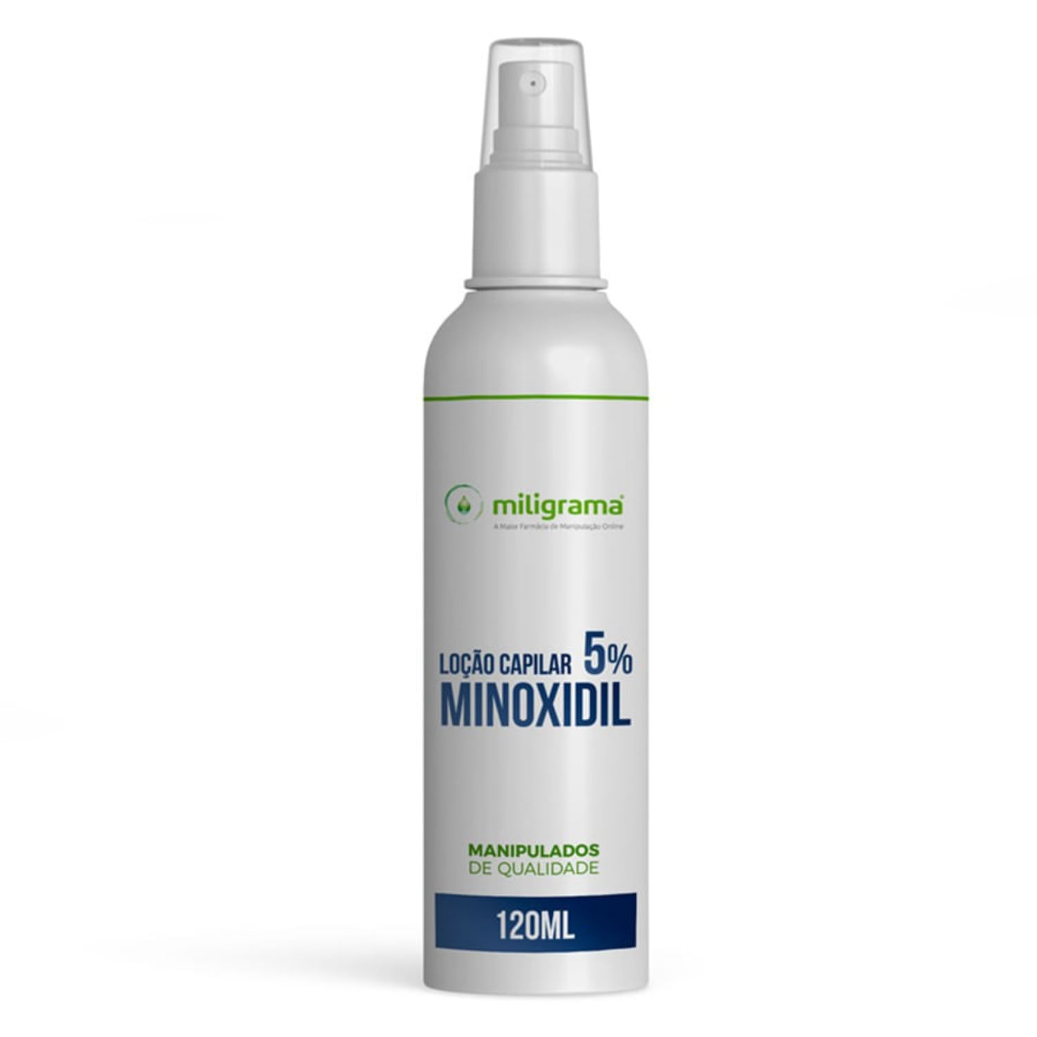 Minoxidil 120ml 5% loção capilar spray